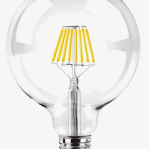 Foco Led Vintage Lampara Filamento Globo Dimerizable 8w =75w Luz CALIDA (6000°k)