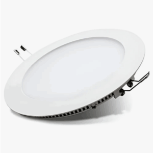 PANEL LED 12W DE EMPOTRAR REDONDO LUZ FRIO