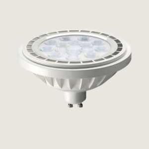 Foco led Macroled ES111-15 Ar111 Gris color blanco frio 15W estandar