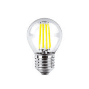 Foco Led Gota Vintage Lampara Filamento 4w Ámbar Dimerizable Luz Blanco FRIO  ( SIN CAJA)